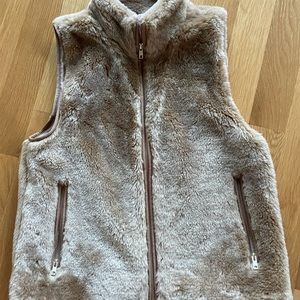 J.Crew faux fur vest Medium